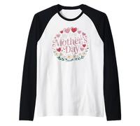 My First Mother's Day Camiseta gráfica para mujer Día de la Madre Camiseta Manga Raglan