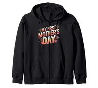 My First Mother's Day Camiseta gráfica para mujer Día de la Madre Sudadera con Capucha