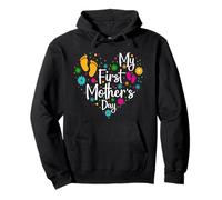 My First Mothers Day For New Mom Women First Mother's Day Sudadera con Capucha
