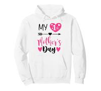My First Mothers Day Outfit Mommy 1st Time Mom Happy Mother Sudadera con Capucha