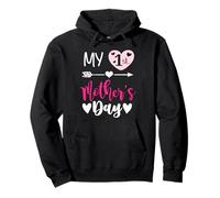My First Mothers Day Outfit Mommy 1st Time Mom Happy Mother Sudadera con Capucha