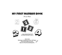 My First Number Book: Learn, Color & Count 1-10 Fun Math Activities for Kids!