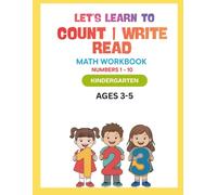 My First Number Tracing Book 1-10 A Fun Preschool Workbook to Learn Counting, Tracing, Coloring, Drawing, and Number Words One to Ten: Learn to Count, ... Numbers 1-10 and Number Words One to Ten