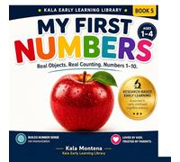 My First Numbers: A Science-Based Number Learning Book for Toddlers Ages 1-4: Research-Backed System - Real Objects. Real Learning. Build True Number Understanding from 1 to 10.: 5 (My First Words)