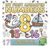 My First Numbers Coloring Book: Learn Numbers 1 to 19 Through Fun Coloring Pages | Big Bold Designs for Little Hands | Number Activity Book for Kids ... 4, 5 and 6 (Tommy Karakuli's Learning World)