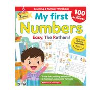 My First Numbers Workbook: 100 Fun Counting & Number Activities for Kids Ages 3-5 (Tia Little Learners Activity Book Series)