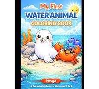 My First Ocean Animals Colouring Book for Kids Ages 3-6: Fun & Easy Underwater Colouring Pages with Cute Sea Creatures for Toddlers and Preschoolers | Stress-Free Big Simple Designs