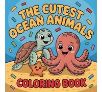 My First Ocean Coloring Book for Toddlers: An Under the Sea Adventure with Cute Sea Animals for Kids Ages 1-4 | Big, Simple and Easy Pictures for Boys and Girls (Gwal Studio Toddler Coloring Books)