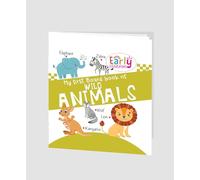 My First Padded Board Book Of Wild Animals- Mini Padded Board Book For Kids With Amazing Illustrations For Early Learning: My First Board Book Of Animals