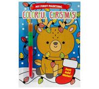 My First Painting: Colorful Christmas! - Mess Free Coloring Book, Water Coloring Book, Toddler Activity Book, for Kids Ages 3+