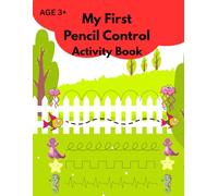 My first pencil control activity book: Tracing book
