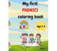 My first PHONICS coloring book