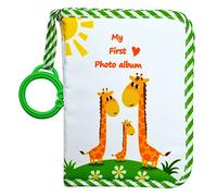 My First Photo Book - Álbum de fotos para bebé, de tela suave, álbum de fotos de bebé, Verde