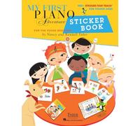 My first piano adventure sticker book piano