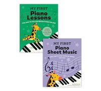 My First Piano Book Set: Easy-to-learn Lessons and Sheet Music, 2 Books in 1