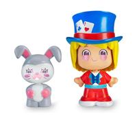 My First Pinypon - Mago y Conejito, 2 Mini Figuras de Juguete con 3 Caras Diferentes y Piezas de Cuerpo Intercambiables, para Aprender Colores y Formas, bebés a Partir de 12 Meses