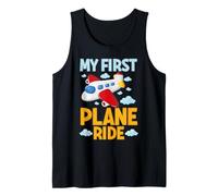 My First Plane Ride - Gráfico de Vuelo en avión para niños, Hombres y Mujeres Camiseta sin Mangas