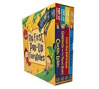 My First Pop-Up Fairytales 4 Books Collection Box Set (Chicken Licken, Jack and the Beanstalk, Little Red Riding Hood & Goldilocks and the Three Bears)
