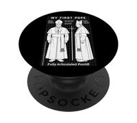 My First Pope Joke Figura de acción Divertida Iglesia del Santo Padre PopSockets PopGrip Adhesivo