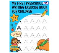 My first preschool writing exercise book for children