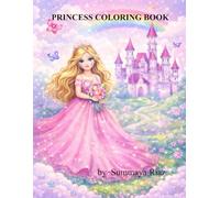 My First Princess Coloring Book: Fun and Easy Coloring Book for Ages 3 -5