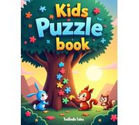 My First Puzzle Activity Book for Kids Ages 3-6: Mazes, Spot the Difference, Find the Correct Picture & Shadow Matching Games: A Fun Brain Activity Workbook for Preschool and Kindergarten Kids