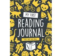 My First Reading Journal for Kids: Read, write and draw! - Designed with large cells