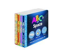 My First Science Library Abc's 4 Board Book Collection Set (ABCs of Mathematics, ABCs of Engineering, ABCs of Science, ABCs of Space)
