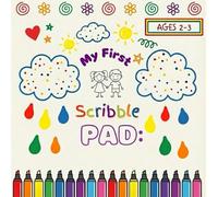 My First Scribble Pad: Big Square Blank Sketchbook for Toddlers 2-3: 118 Blank Pages for Doodling, Drawing, and Crayon Fun | The Perfect Square Art Journal for Little Hands
