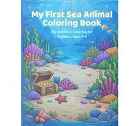 My first sea animal coloring book (My first books)