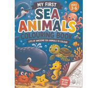 My First Sea Animals Colouring Book (My First Colouring Books)