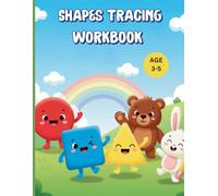 My First Shape Tracing Workbook: : Early Learning Activity Book with Simple Lines, Shapes, and Patterns for Preschool & Kindergarten