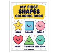 My First Shapes Colouring Book: Fun and Educational Shape Colouring for Kids Ages 3-6