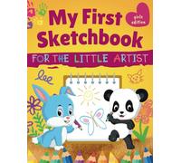 My First Sketchbook for the Little Artist: Girls Edition, 8.5''x11'' Sketch Pad for Kids Ages 2-6, Drawing & Coloring Art Paper for Toddlers and ... for Doodles, Scribbles, Stamps & Collage