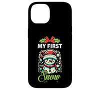 My First Snow Lindo Muñeco de Nieve de Invierno Navidad Carcasa para iPhone 14