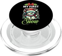 My First Snow Lindo Muñeco de Nieve de Invierno Navidad PopSockets PopGrip para MagSafe