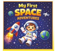 My First Space Adventures: A Fun Picture Book for Kids Ages 3-7 | Learn About the Sun, Moon, Planets, Stars, Rockets & More