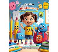 My First Stationery Activity Book for Kids Ages 3-5: Learn, Trace, Count, and Color School Supplies | Preschool & Toddler Educational Coloring, Maze, ... (My First Maze, Coloring & Counting Books)