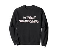 My First Thanksgiving Design Sudadera