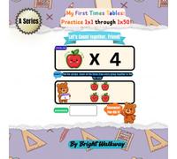 My First Times Tables: Practice 1x1 Through 1x50 (Let's Count Together, Friend!)