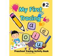 My First Tracing: Book 2: Vowels - Preschool Tracing & Fine Motor Skill Activity Book