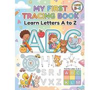 My First Tracing Book for Kids Ages 3-6: Learn to Write Letters A-Z | Alphabet Handwriting Practice, Tracing, Coloring, Mazes & Fun Activities for Preschool and Kindergarten | Vol 2