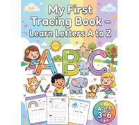My First Tracing Book - Learn Letters A to Z | Alphabet Handwriting Practice Workbook for Kids Ages 3-6 | Vol. 3: Uppercase & Lowercase Letter ... Practice for Preschool and Kindergarten