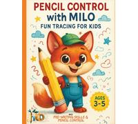 My First Tracing & Coloring Book with Milo the Fox: Fun Alphabet, Animals, and Activities for Kids Ages 3-5: Learn to Trace Letters, Draw Cute ... Creative Pages with Milo the Friendly Fox