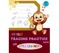 My first Tracing Practice book for Little learners: pencil control training for beginners, practice about lines, shapes, uppercase and lowercase ... birthday, preschool and training, free time..