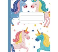 My First Unicorn Letters: Tracing and Writing Practice Notebook - Unicorn Cover - Dotted Lines for Beginners