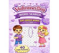 My First Valentine's Day Word Search: Fun and Easy Valentine Puzzles for Preschool and Kindergarten Kids