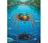 My First Water Strider Coloring Book: Big & Simple Bug Art for Little Hands! (INSECTS COLORING BOOKS)