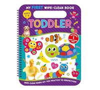 My First Wipe-Clean Book Toddler: Spiral Bound