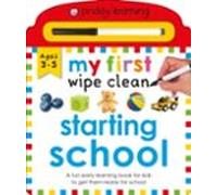 My First Wipe Clean: Starting School